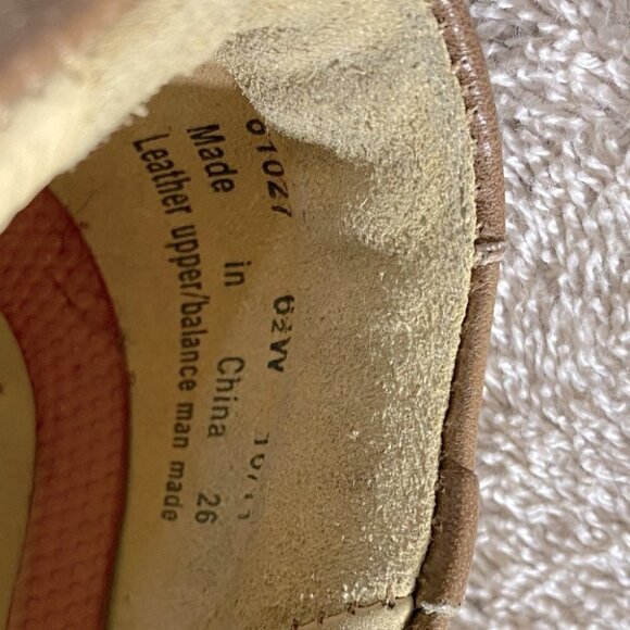 Clarks Unstructured Brown Leather Slip on Shoes 6.5 - Picture 8 of 10